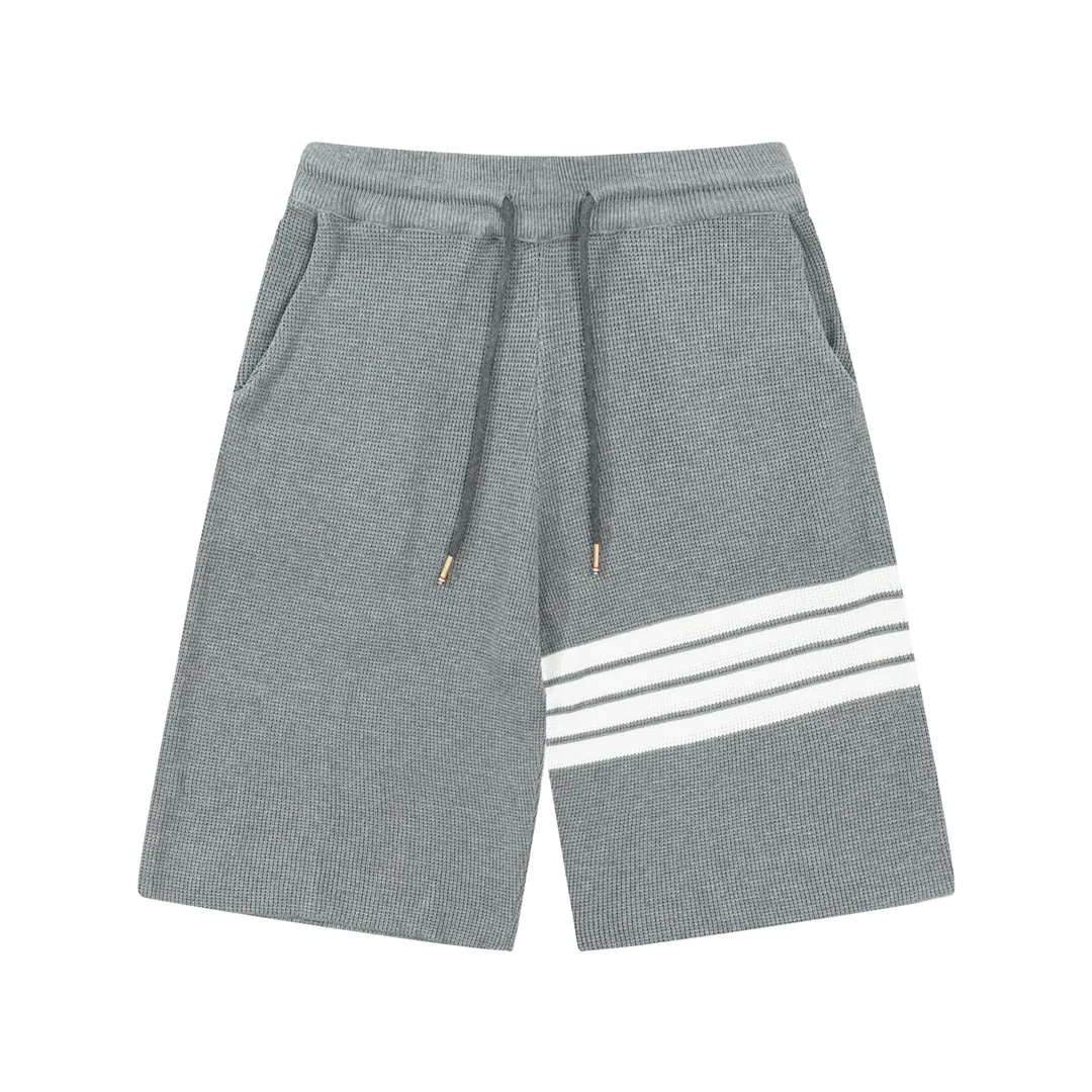 Thom Browne🇳🇱 2023SSNew Arrival ， ， ， ，4 ， ， ， Breathable， ， Gray 🌈 Sizes M-XXL